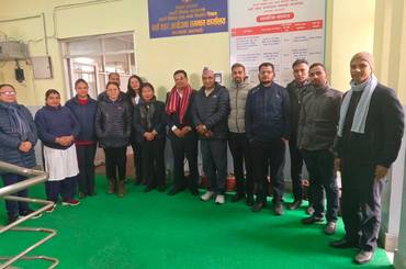 समाचार चित्र यस कार्यालयमा पदस्थापना भई आउनु भएका आयोजना निर्देशक श्री सुमन …