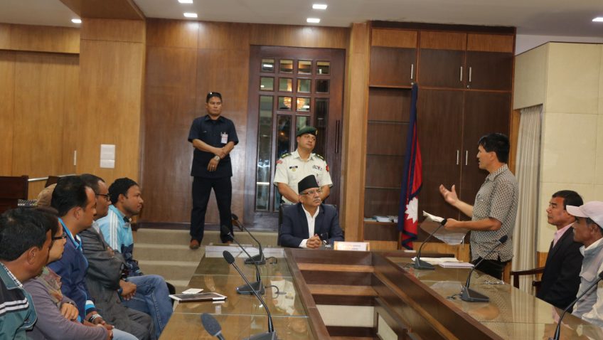 सेटलाइट मेघासिटी विकासका लागि प्रधानमन्त्रीको ध्यानाकर्षण