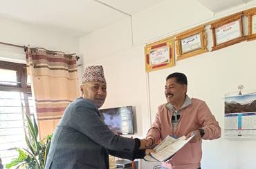 यस विभाग र प्रदेश अनुसन्धान तथा प्रशिक्षण प्रतिष्ठान, कोशी प्रदेश विच सेवा अन्तरआबद्दता गर्ने सम्बन्धमा समझदारी पत्रमा हस्ताक्षर भएको छ। मिति: २०८२/०९/१८  गते - img