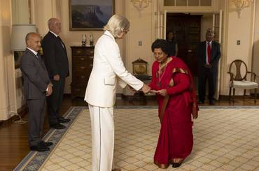 Presentation of Letters of Credence by H.E. Ambassador - img