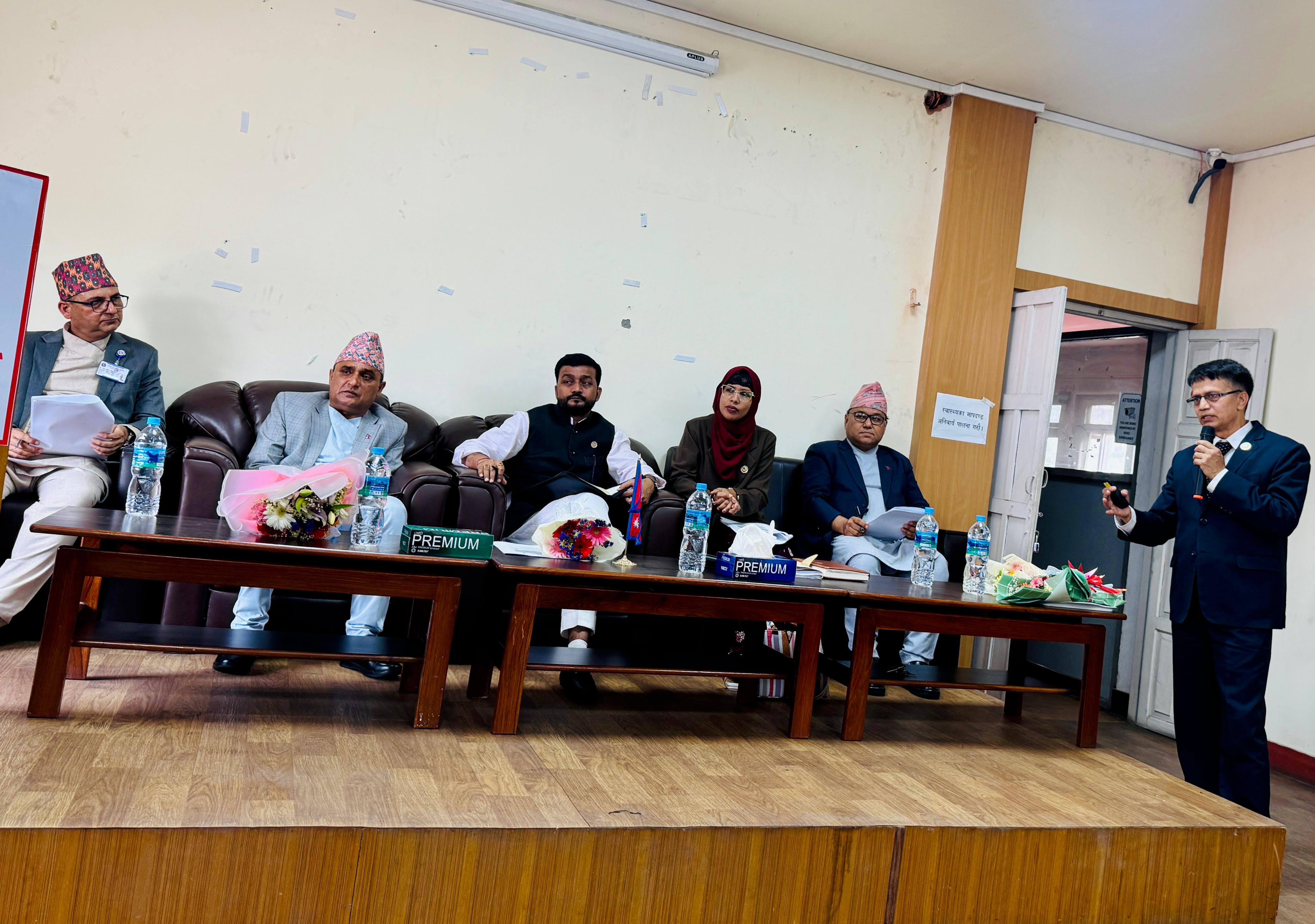 Honorable Health Minister's Insightful visit to DDA for Strategic Talks and Brief