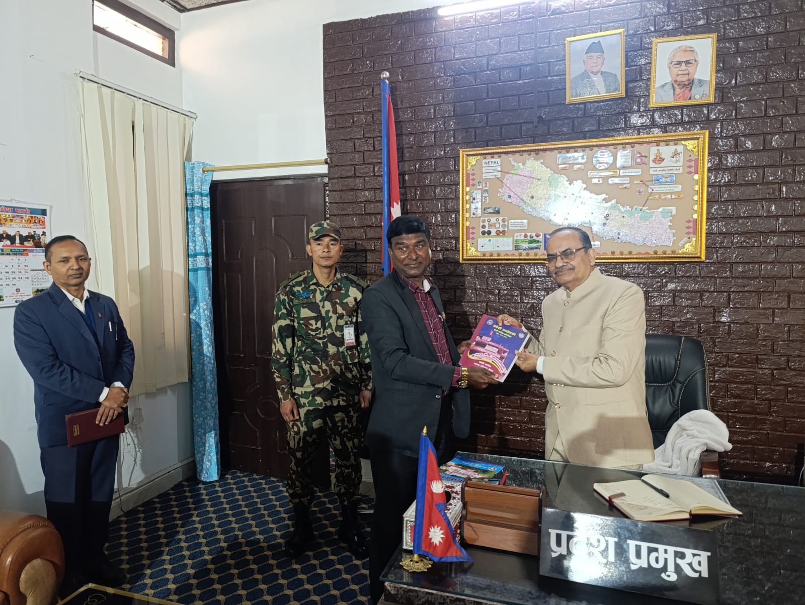 मधेशी आयोगको सातौं वार्षिक प्रतिवेदन पेश (२०८२/१०/२५ )