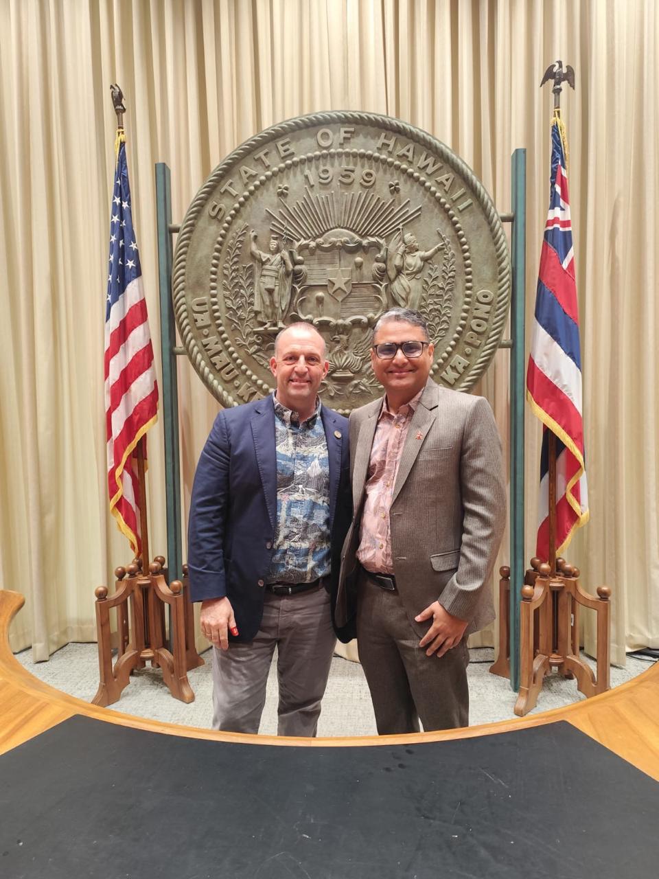 Meeting with the Governor of Hawaii Hon. Josh Green