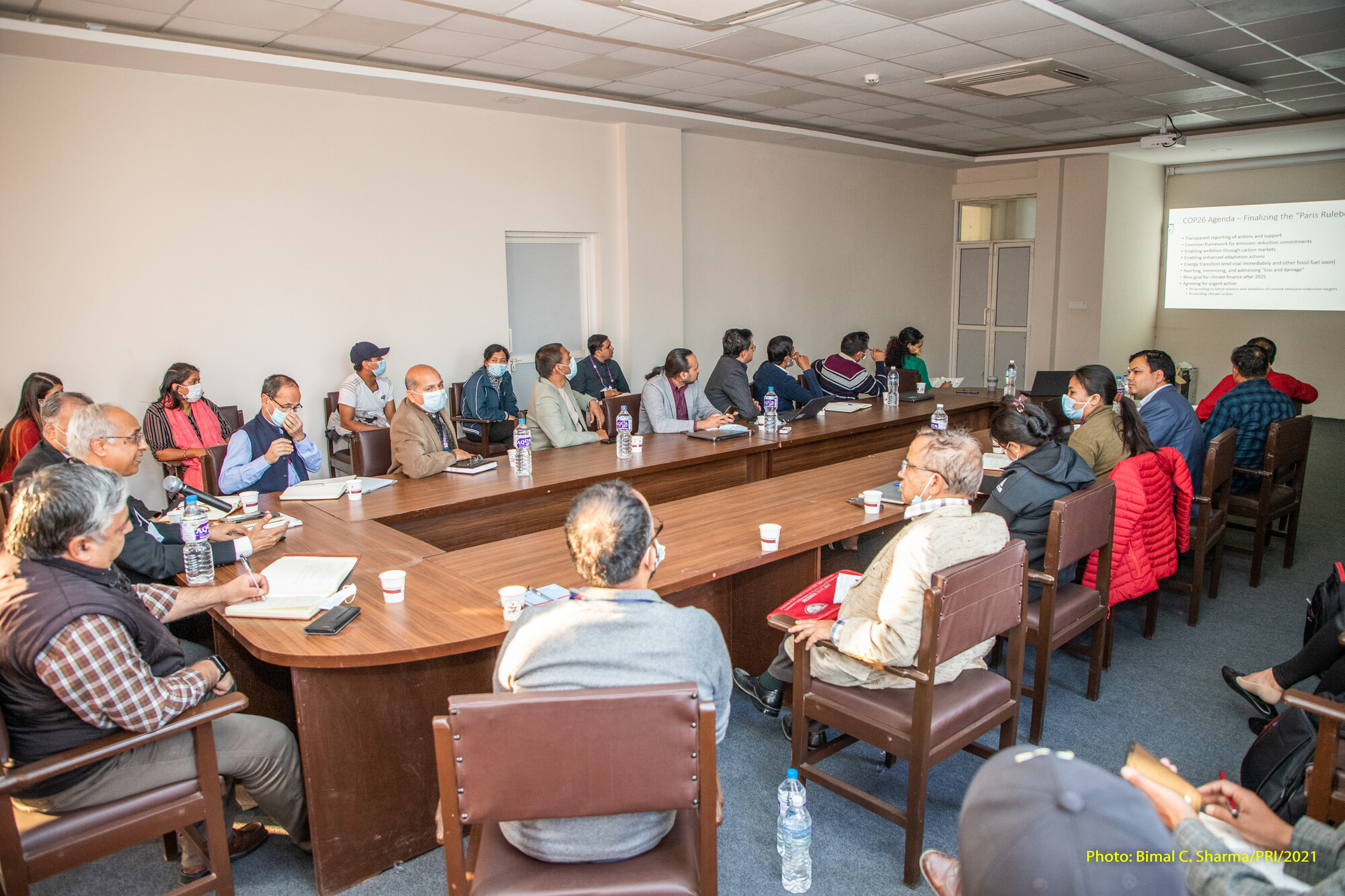 जलवायु परिवर्तन सम्बन्धी प्रवचन आयोजना