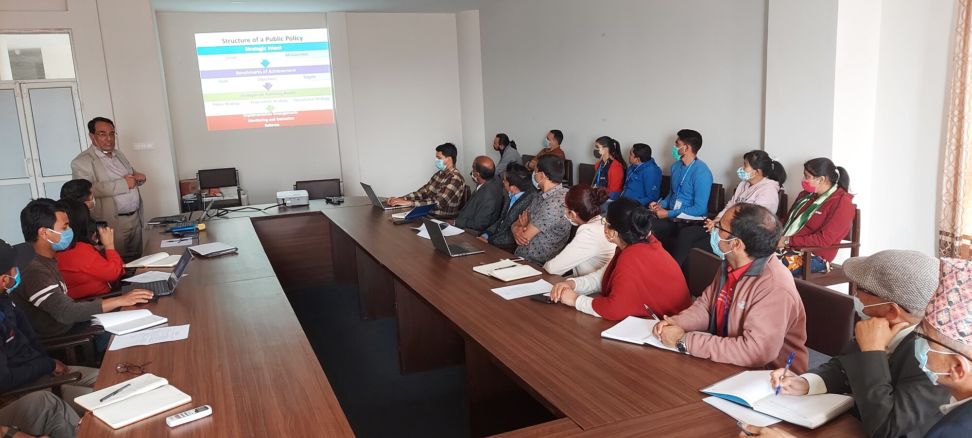 प्रतिष्ठानका अनुसन्धानकर्ताका लागि सार्वजनिक नीति प्रक्रियासम्बन्धी अभिमुखीकरण