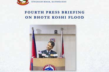Fourth Press Briefing on Bhote Koshi Flood - img