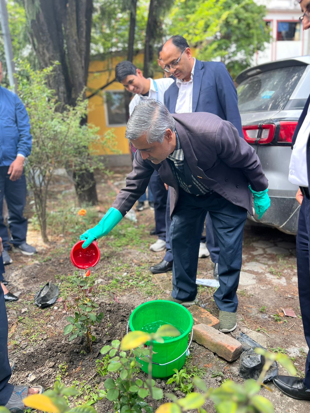 ६९ औं राष्ट्रिय सहकारी दिवसको अवसरमा लिइएको सामूहिक तस्विर।