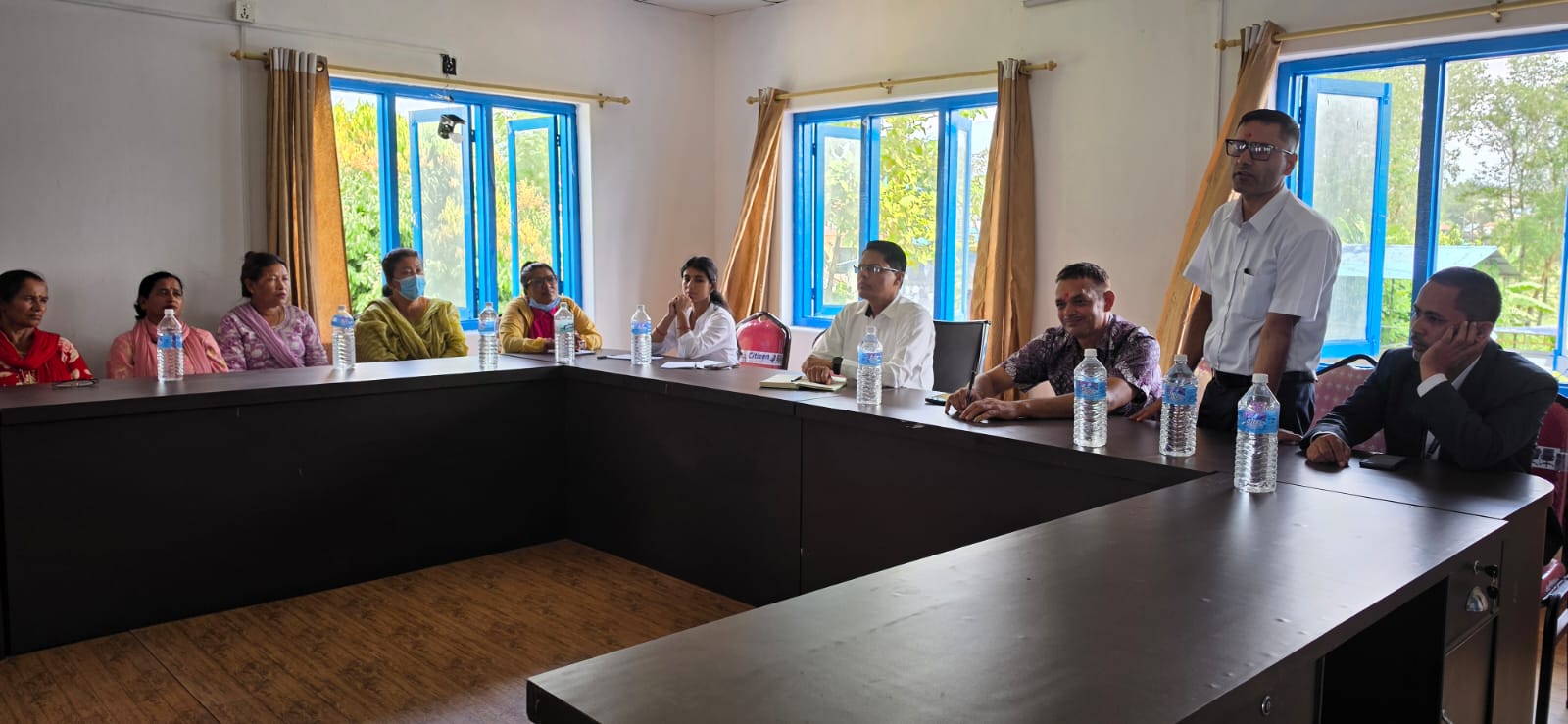 कास्की जिल्लाका पालिका तथा अतिरिक्त हुलाकमा कार्यरत कर्मचारीहरूसँग निर्देशनालयमा अन्तर्क्रिया तथा बैठक (२०८३ भदौ २२ गते)