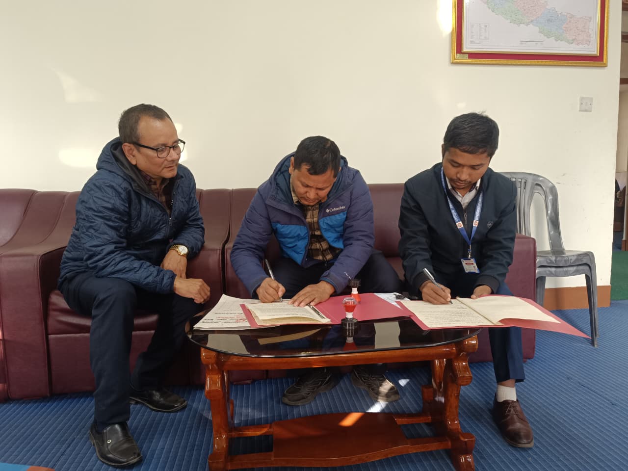 यस विभाग र न्याय सेवा तालिम केन्द्र विच सेवा अन्तरआबद्दता गर्ने सम्बन्धमा समझदारी पत्रमा हस्ताक्षर भएको छ। मिति: २०८२/०८/०८ गते