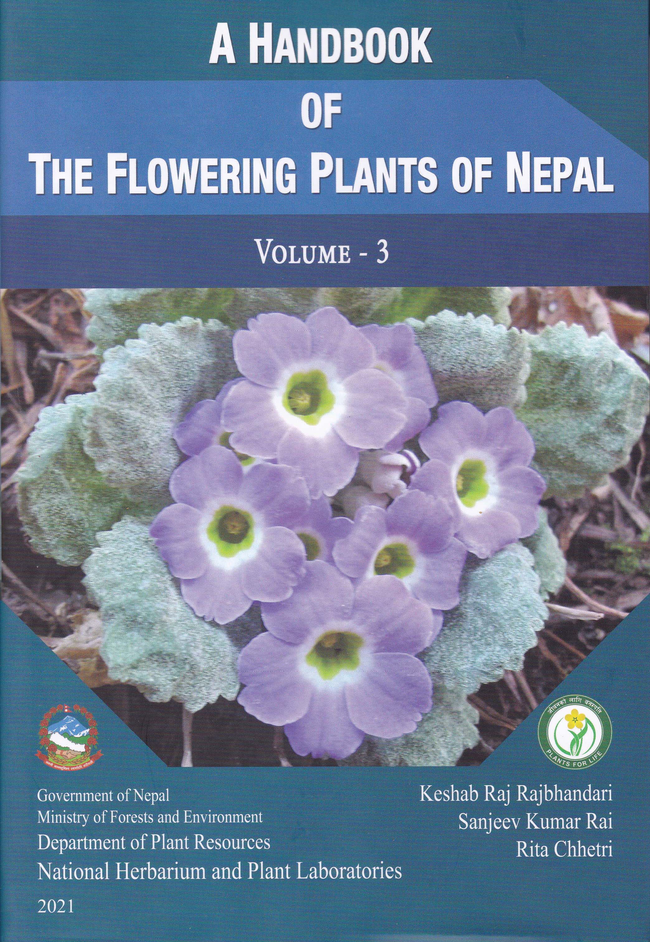 A Handbook of the Flowering Plants of Nepal Vol. 3