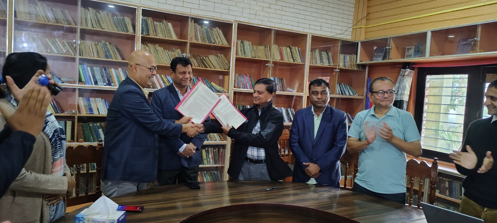 मधेश प्रदेश किताबखानालाई स्थानीय तह अन्य सेवा समेतको पोर्टलमा पहुँच हस्तान्तरणका झलकहरु मिति:२०८२/०७/२६ गते