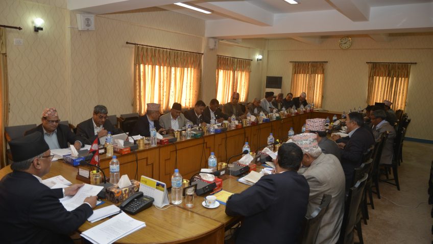 मन्त्रीपरिषदको नियमित बैठक सम्पन्न