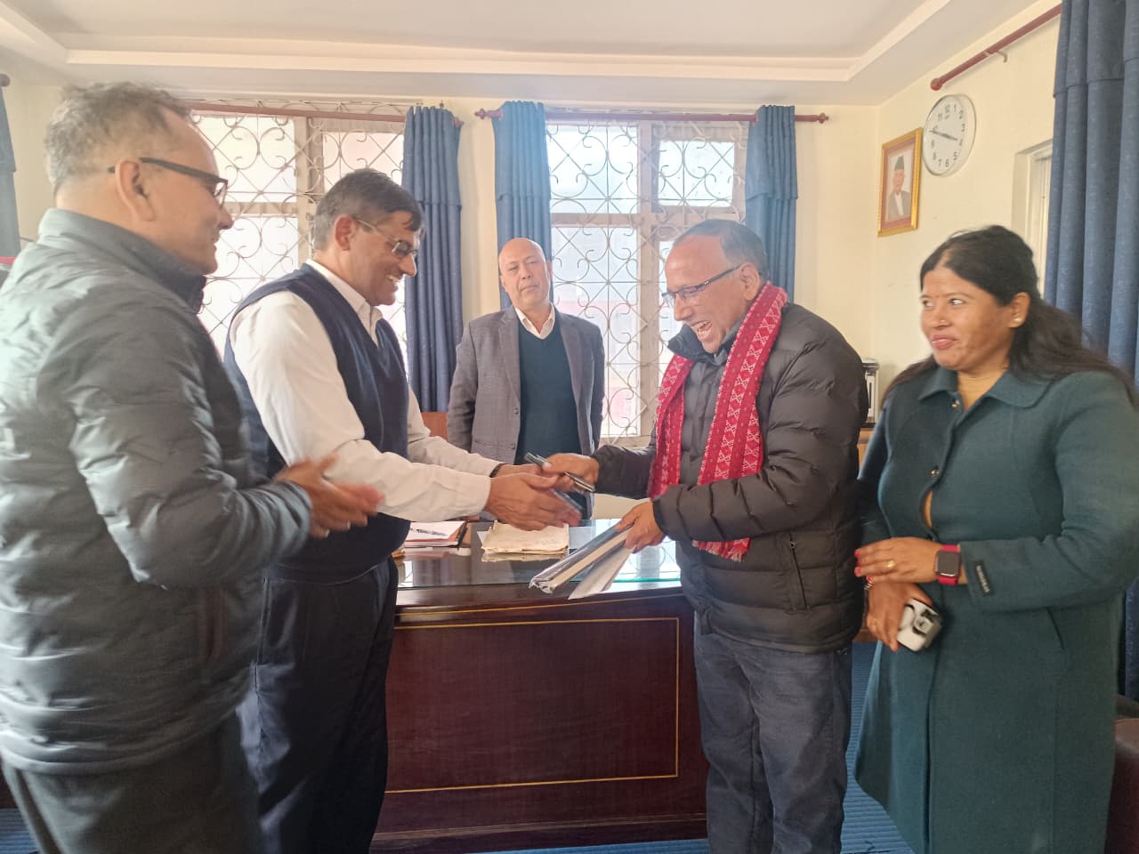 यस विभागमा लामो समय देखि कार्यरत शा. अ. श्री नारायण प्रसाद पोखरेल ज्यूको फेरी भेटौला कार्यक्रमका केहि झलकहरु। मिति: २०८२/०९/०१ गते