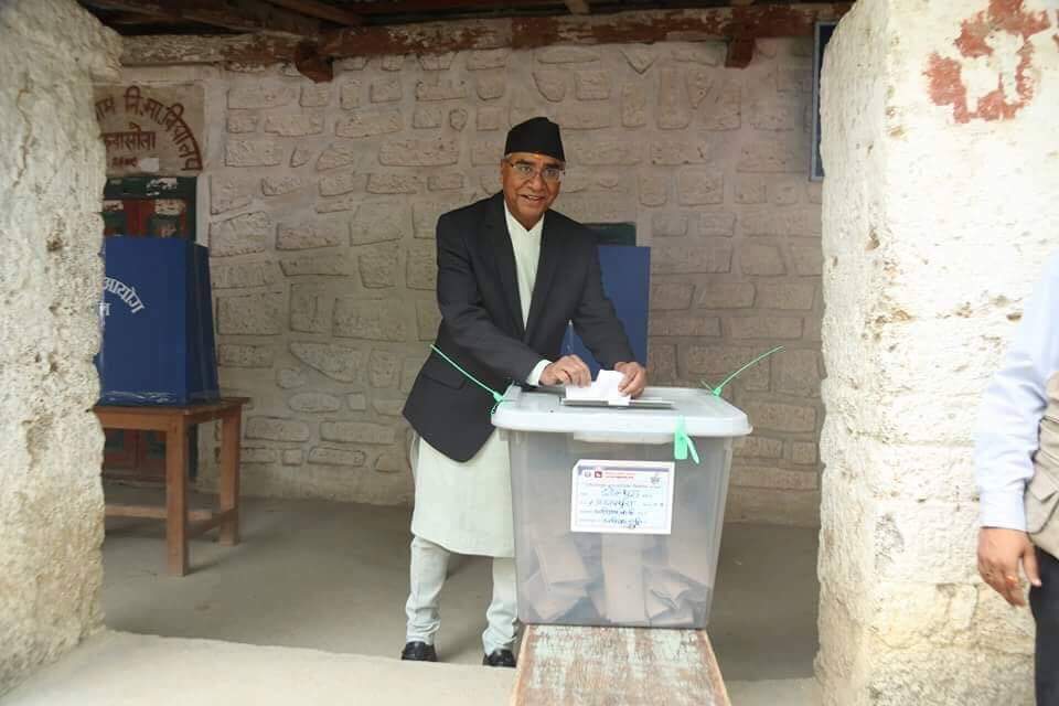 गाउँको सरकार गाउँकै जनताबाट स्थापना गर्नका लागि स्थानीय तहको निर्वाचन: प्रधानमन्त्री देउवा