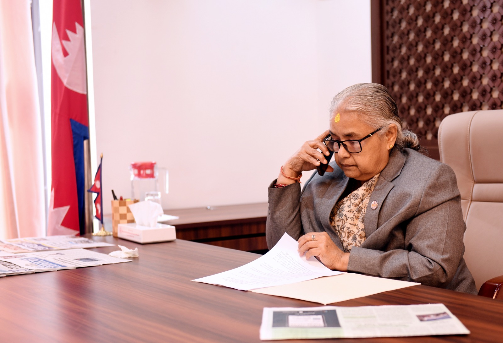 Press Release on the Telephonic Conversation between the Prime Ministers of Nepal and India