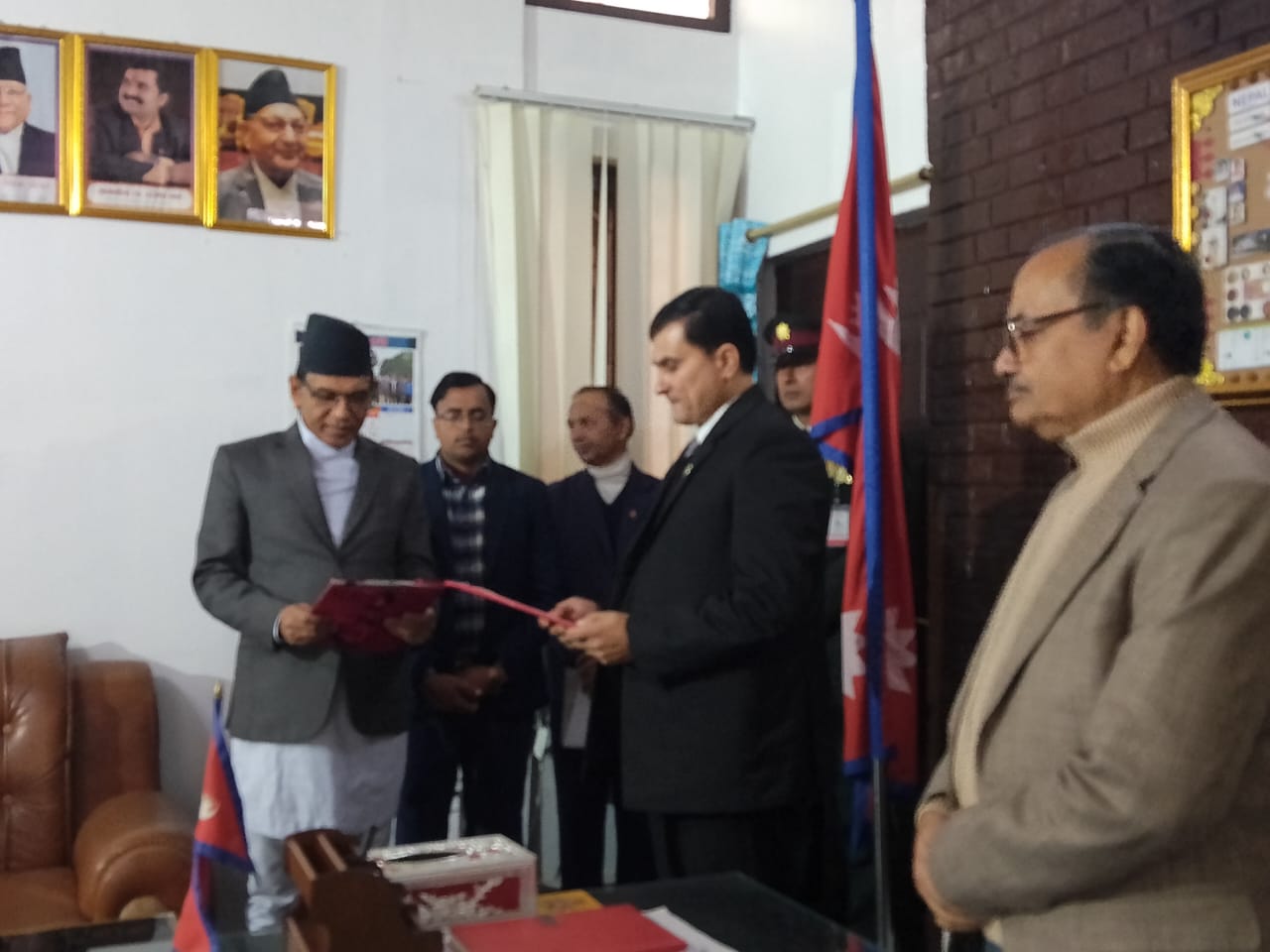 मधेश प्रदेशका मुख्य न्यायाधिवक्ताको शपथ ग्रहण २०८२/०९/३०