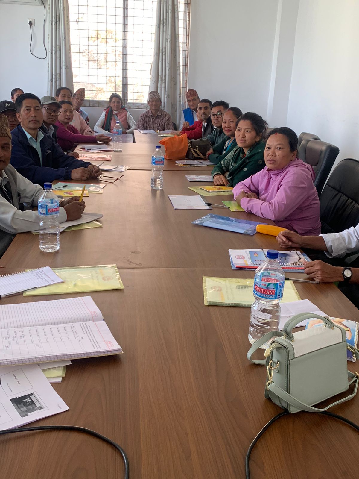 Orientation about Postal Law and Rules at district post office gorkha.