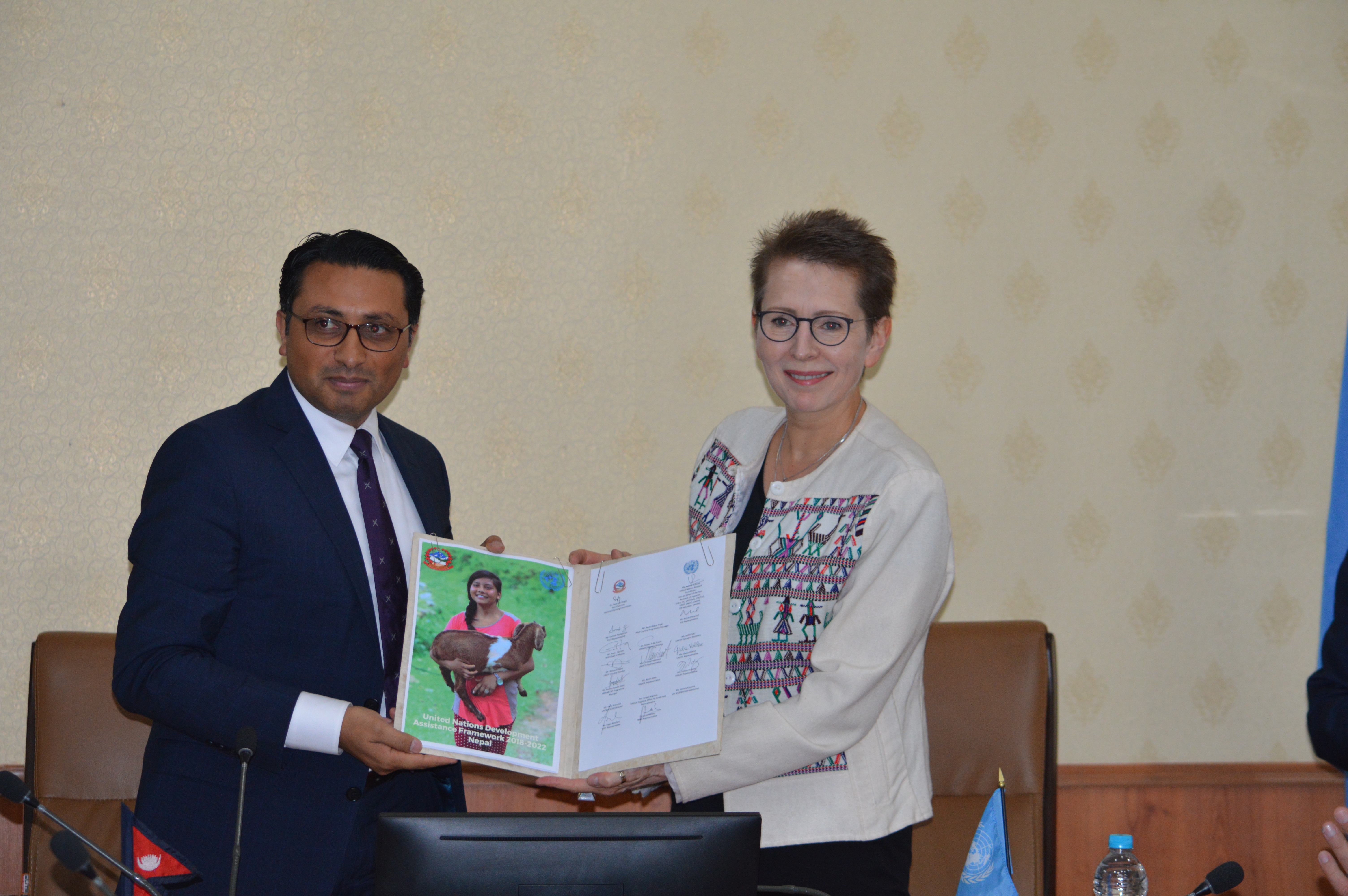 Press Release : GOVERNMENT AND UN SIGN STRATEGIC DEVELOPMENT ASSISTANCE FRAMEWORK FOR THE NEXT 5 YEARS
