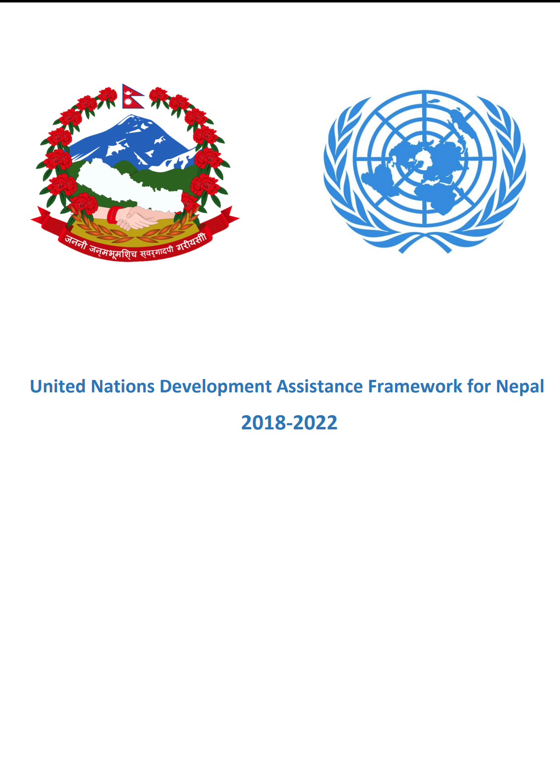 United Nations Development Assistance Framework 2018-2022