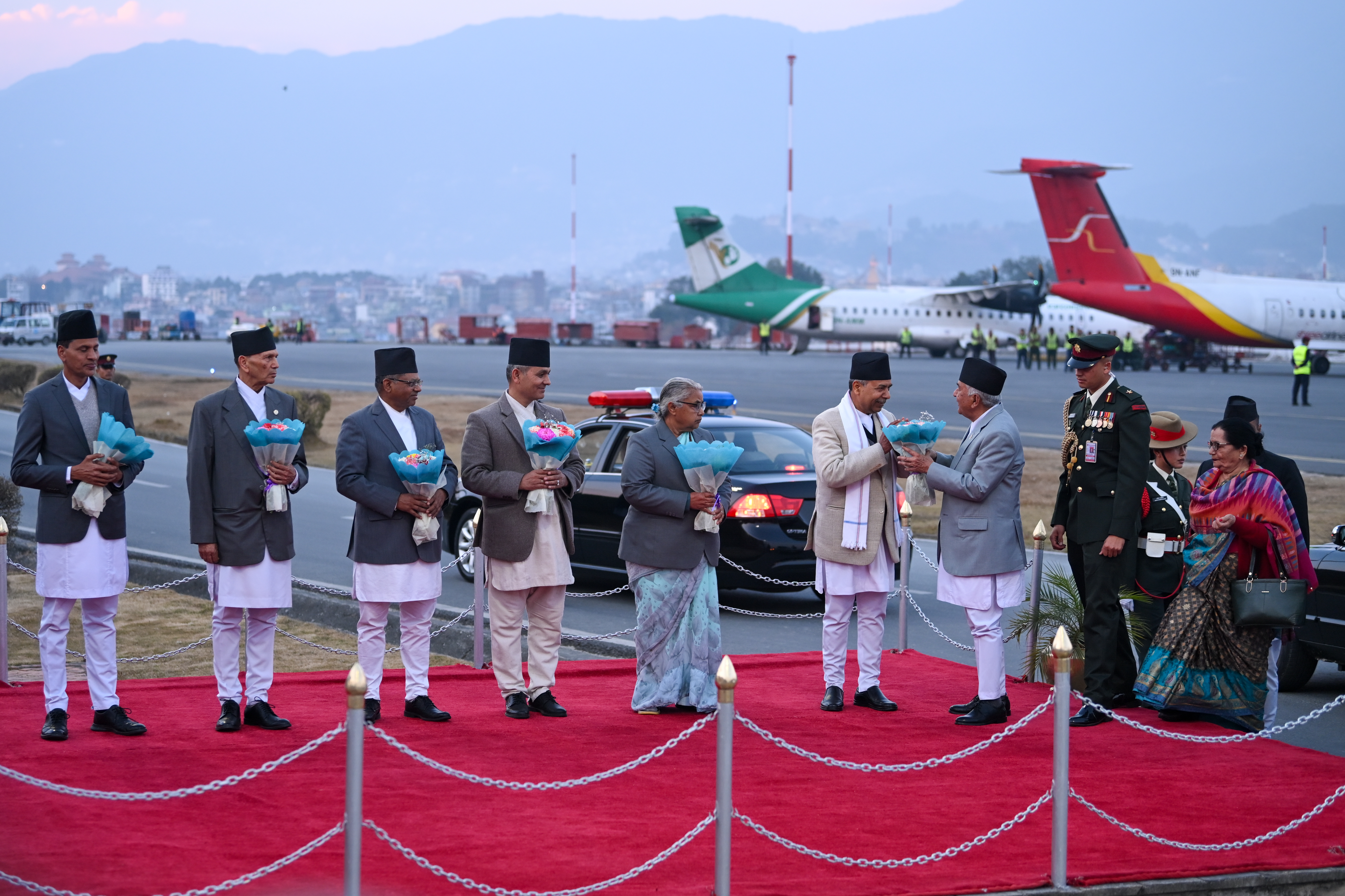 सम्माननीय राष्ट्रपति रामचन्द्र पौडेलज्यू स्वदेश फिर्ता