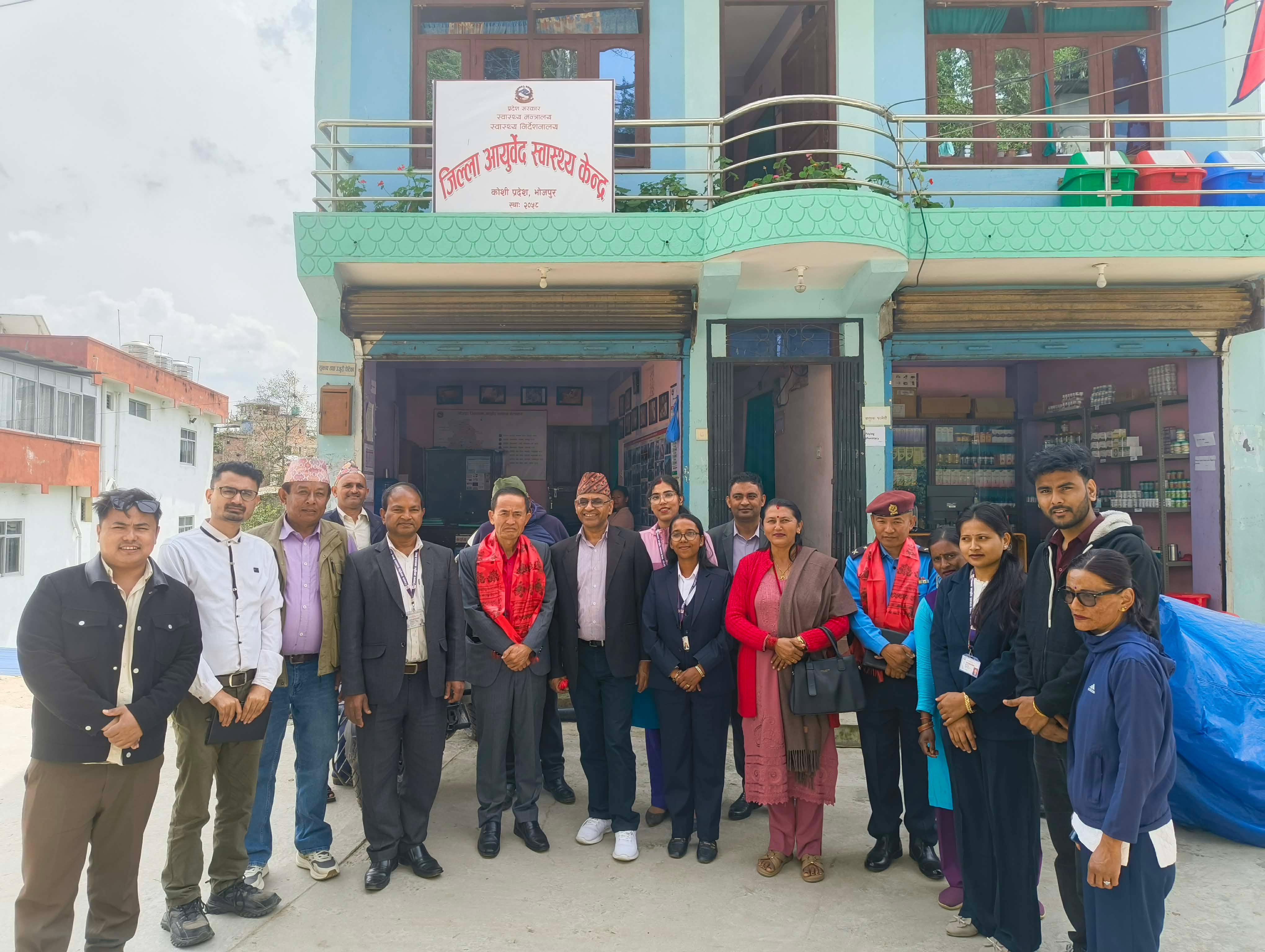 माननीय स्वास्थ्य मन्‍त्री ज्यू बाट कार्यालयको अनुगमन तथा निरीक्षण