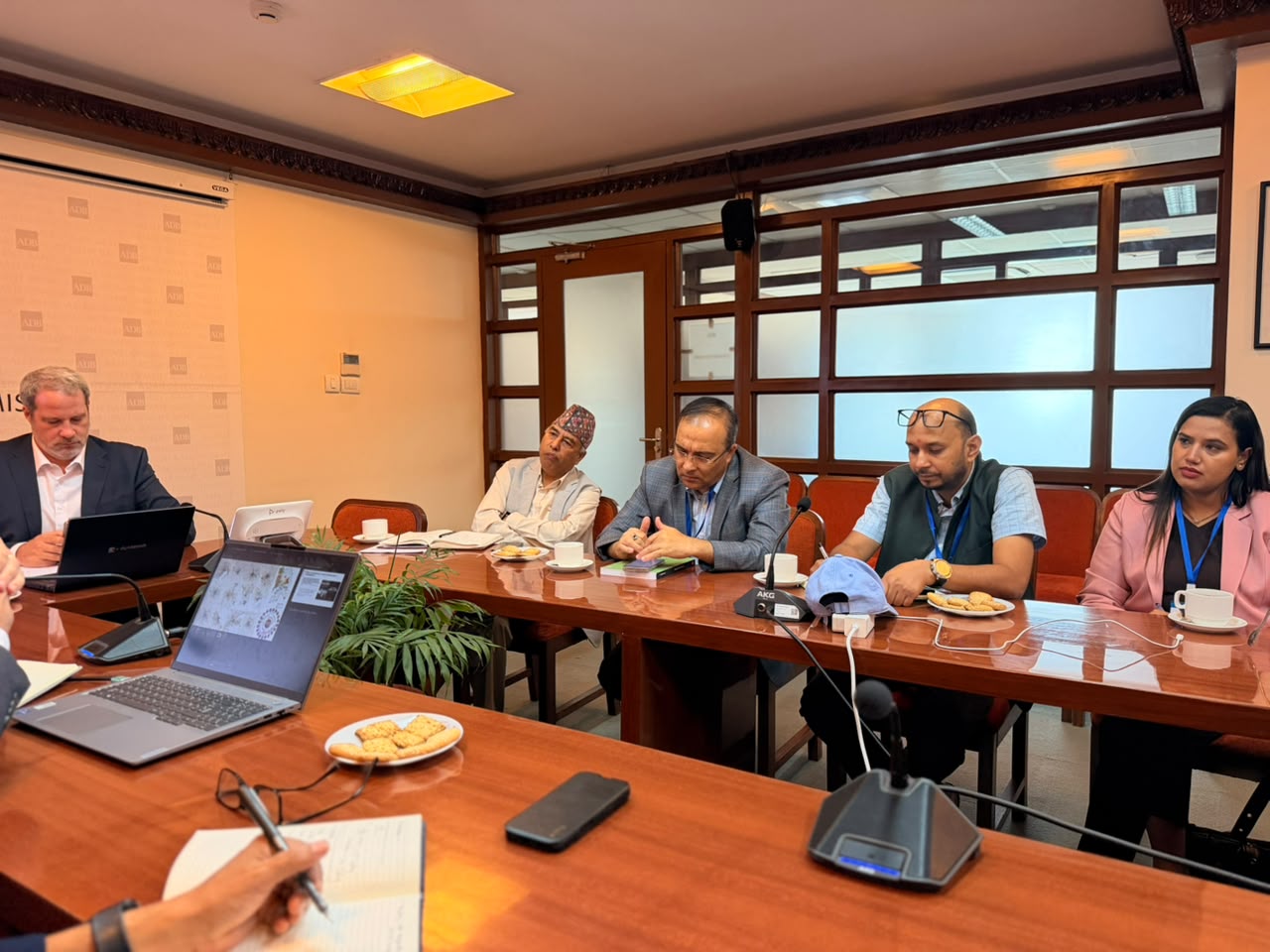 Meeting with ADB Residential Team for Future support and Collaboration.