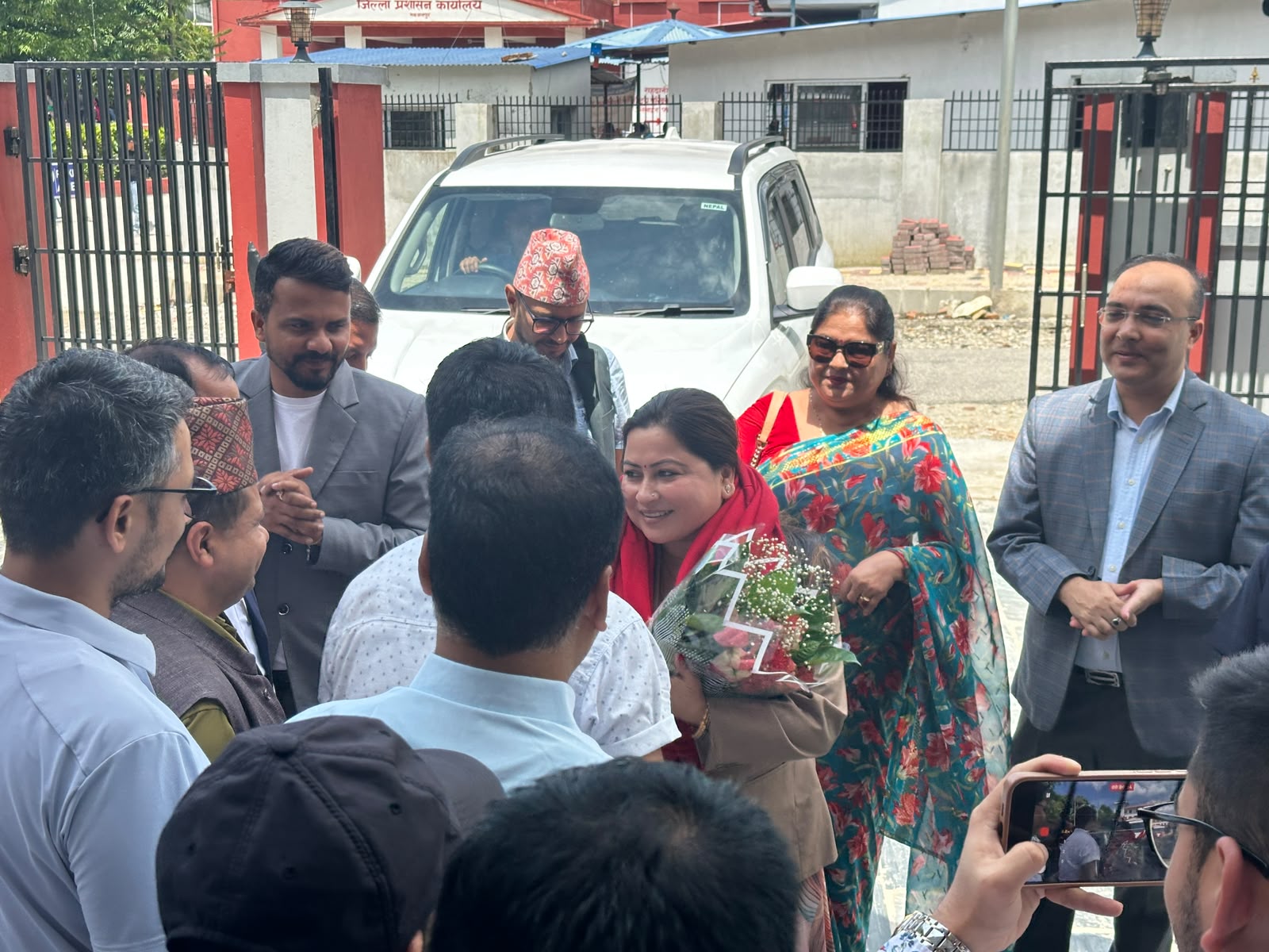 नवनियुक्त माननीय मन्त्री विनु रायमाझी पौडेलज्यूको स्वागत तथा पदबहाली कार्यक्रमका केही झलकहरू