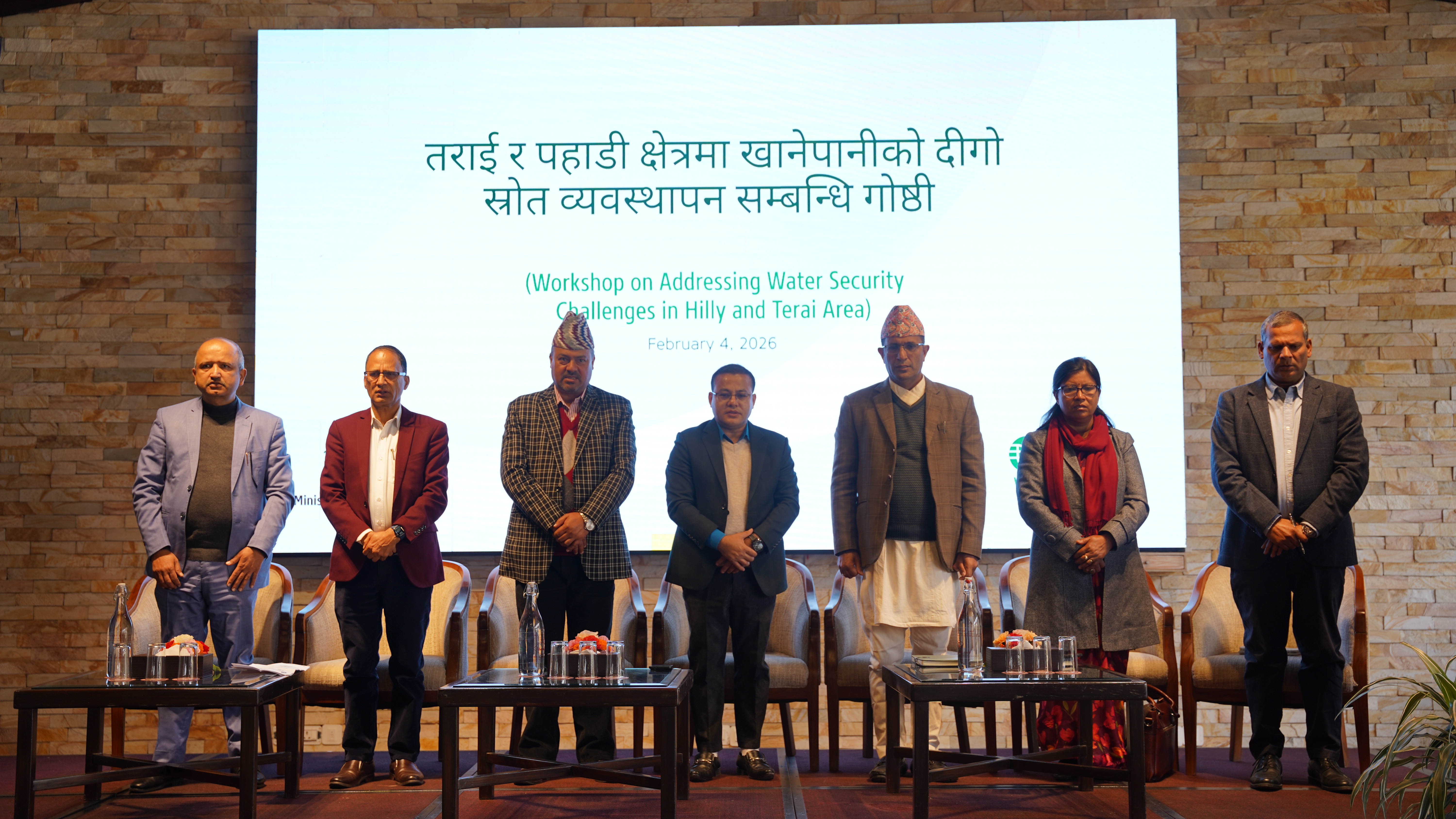 Workshop on Addressing Water Security Challenges in Hilly and Terai Areas
