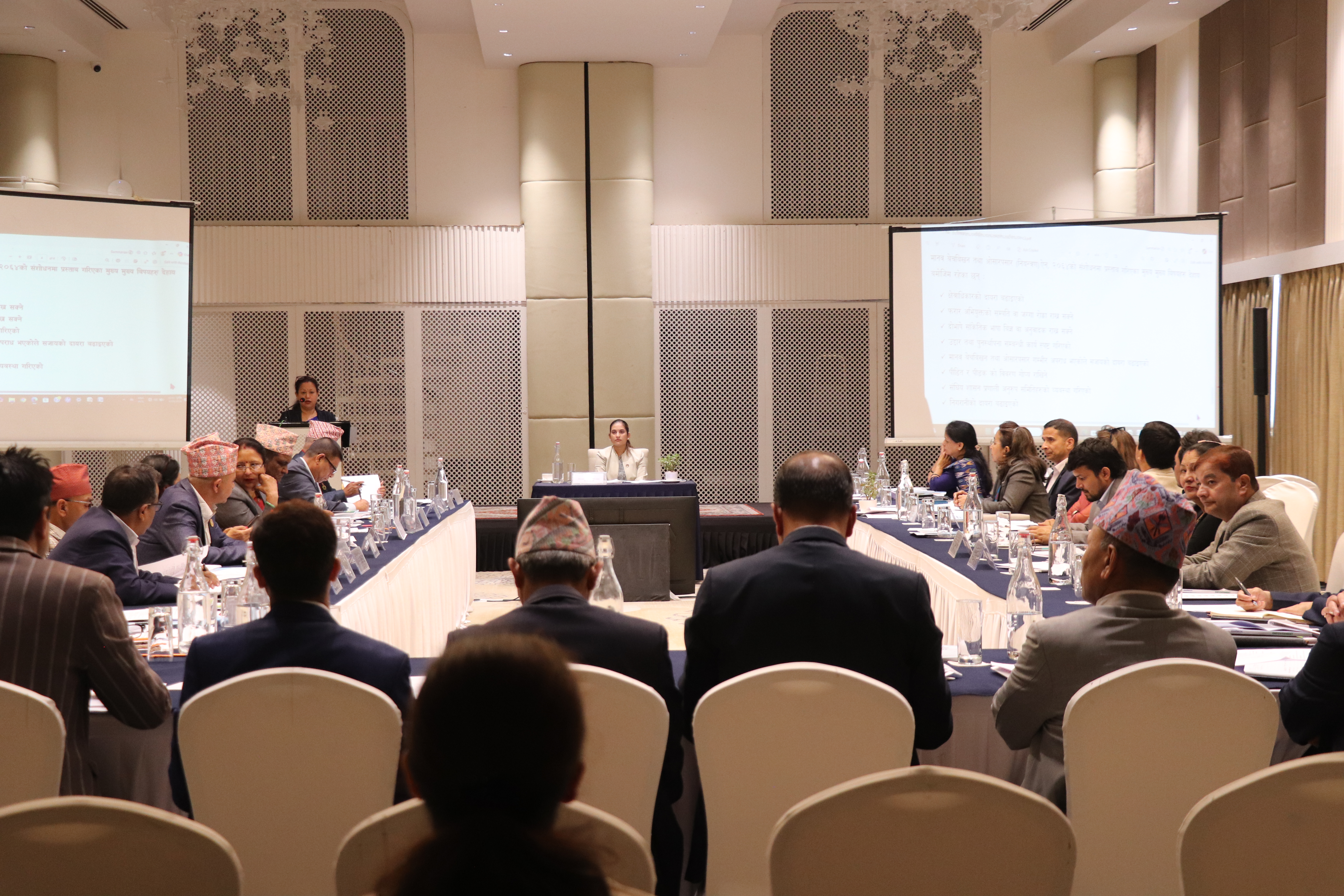 संघ, प्रदेश र स्थानीय तह (समन्वय तथा अन्तरसम्बन्ध ) ऐन, २०७७ ले दिएको अधिकार बमोजिम विषयगत समितिको बैठक मिति २०८३/१/१६ गते मा. मन्त्री श्री सिता बादीज्युको अध्यक्षतामा प्रदेशका मा. मन्त्रीहरुको सहभागिताका साथ सम्पन्न भयो।