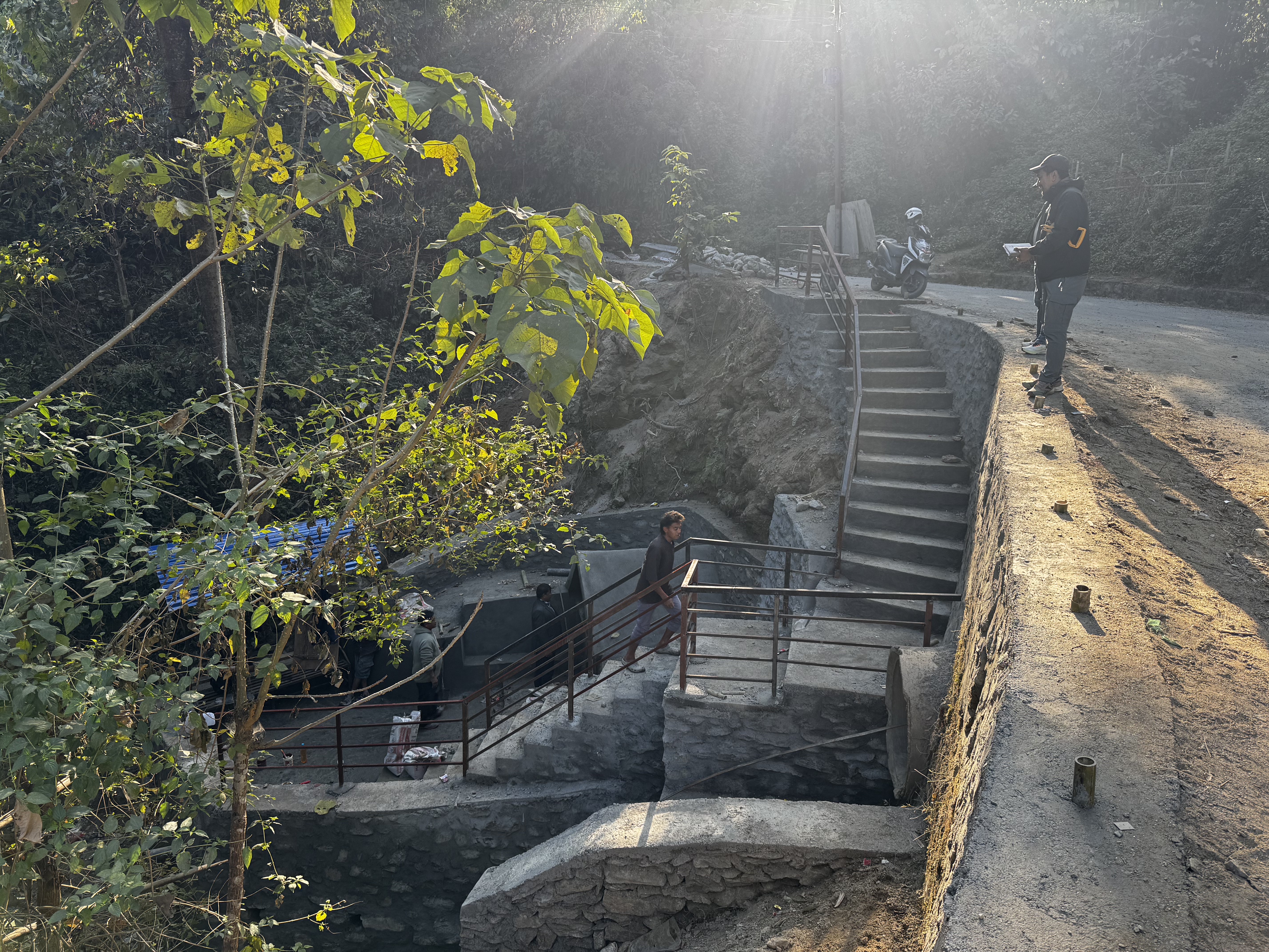घले कुवा मुहान संरक्षण कार्य