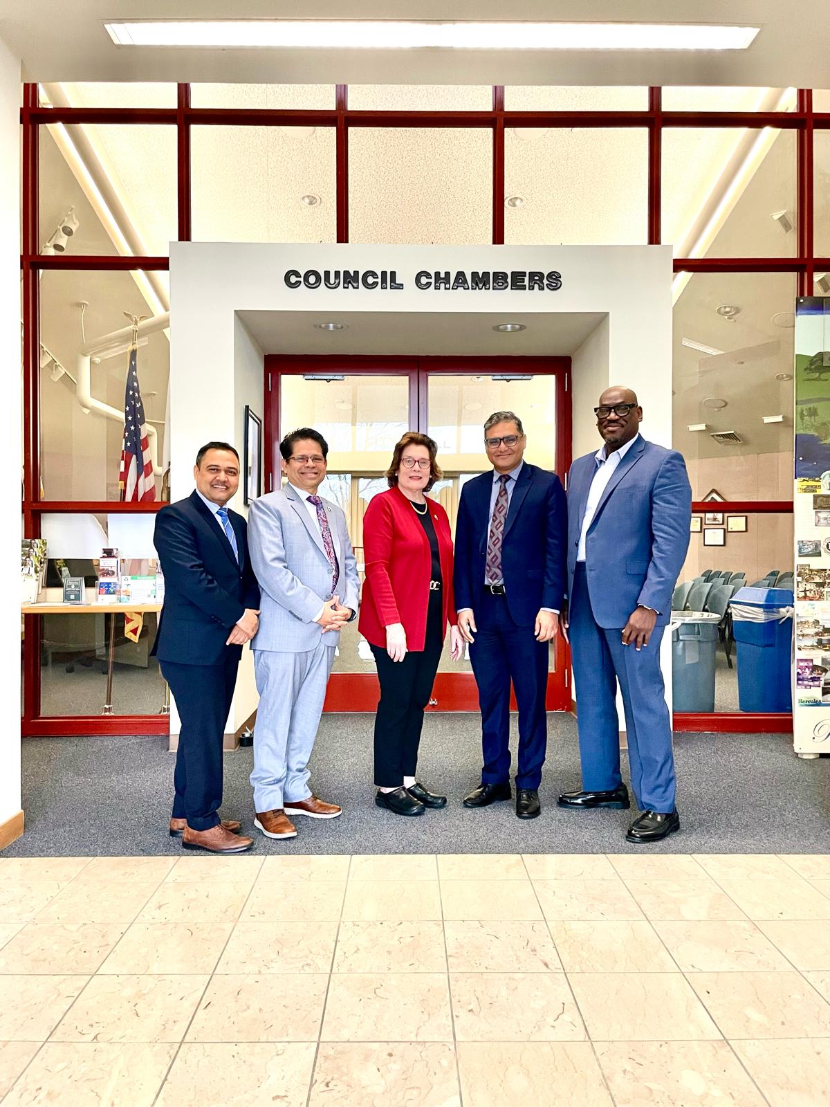 Meeting with Mayor of Hercules City Ms. Chris Kelley