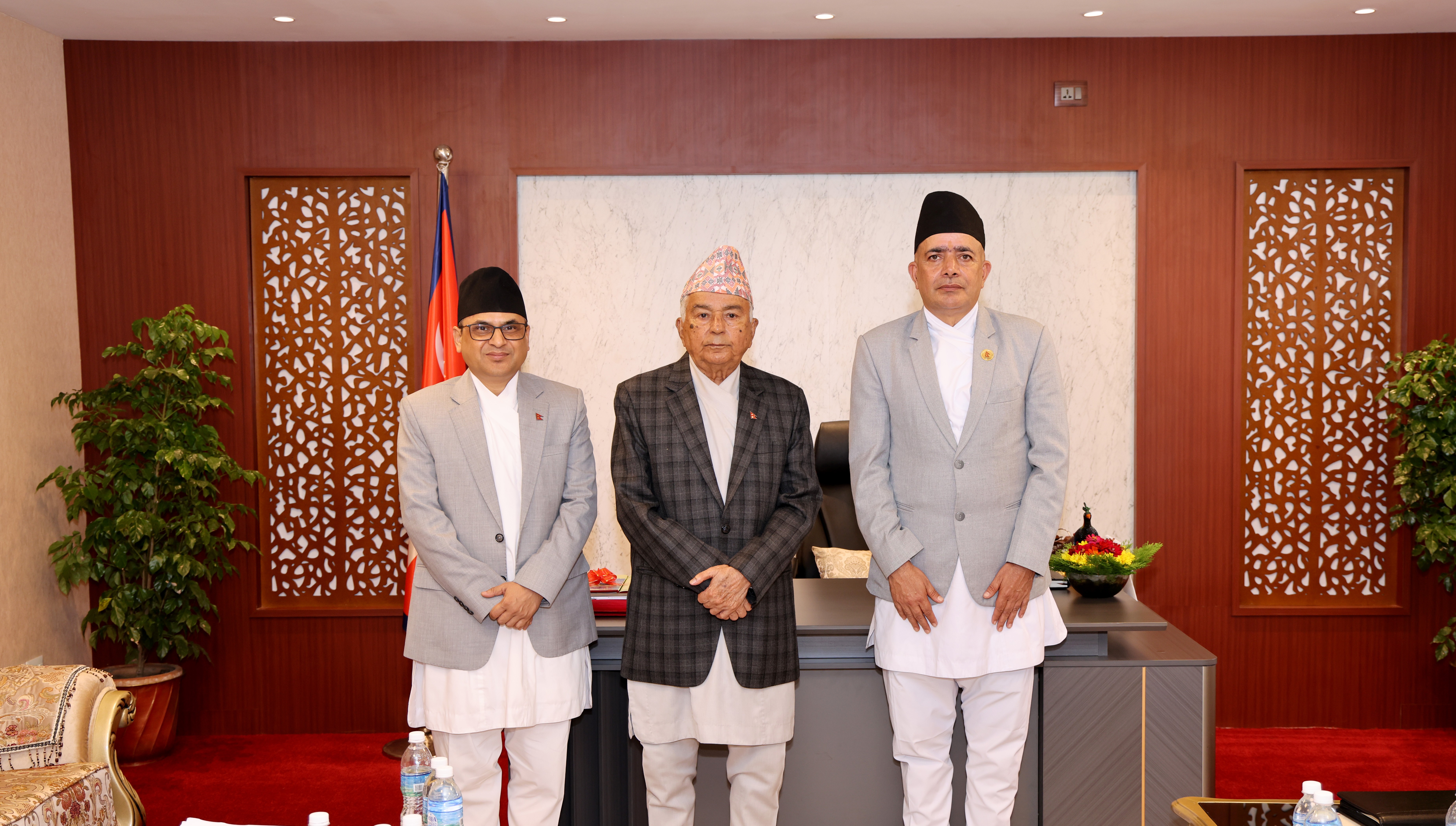 Photograph taken after the submission of the Commission’s eighth annual report.