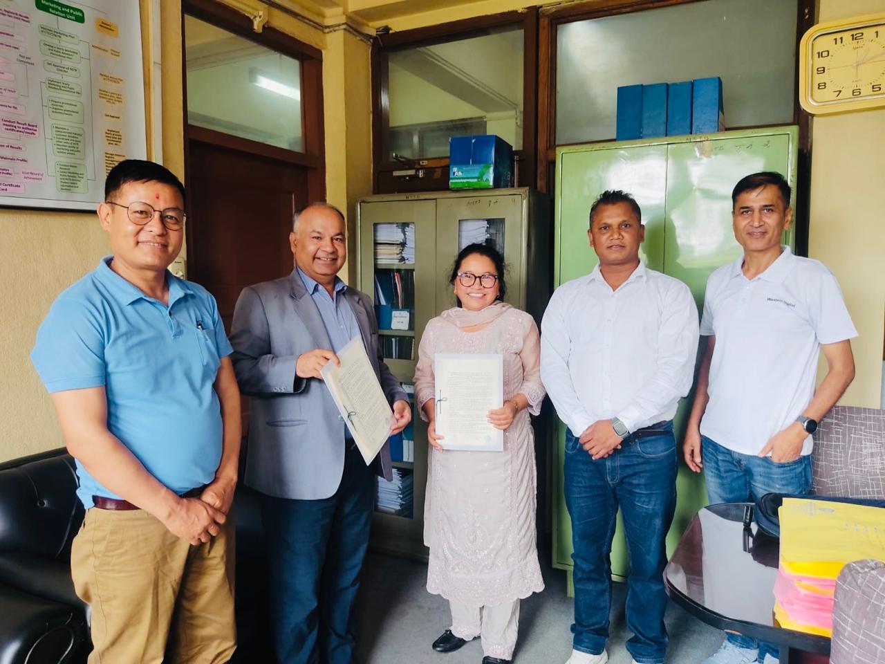 सीप परीक्षणका लागि NSTB र PCTVET बीच सम्झौता २०८२।०२।०२
