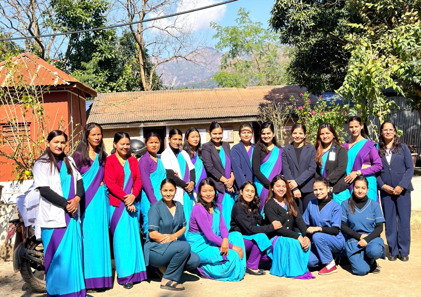 राष्ट्रिय नर्सिङ दिवसमा नर्सिङ कर्मचारीहरु