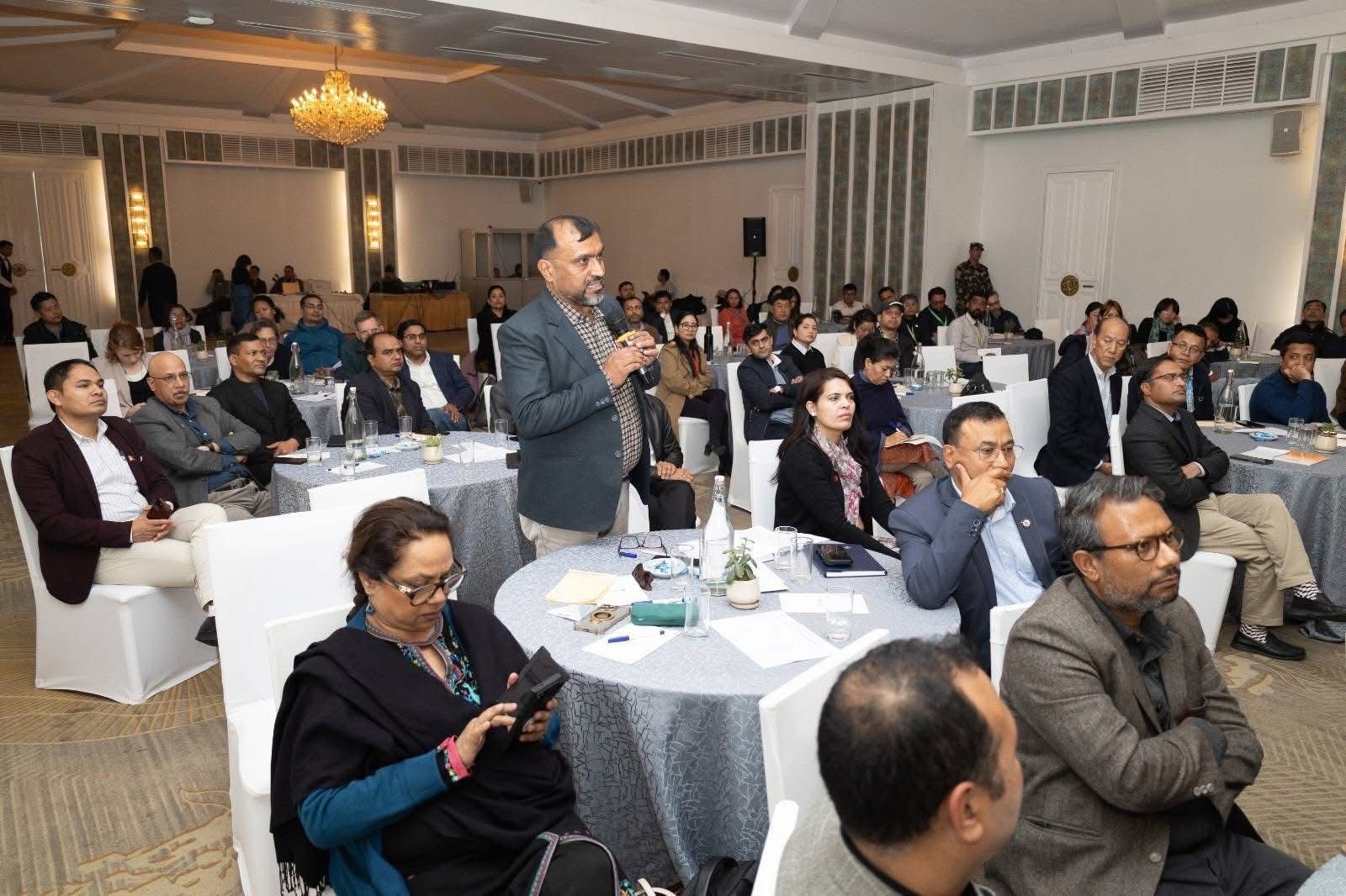 माननीय मन्त्री श्रद्धा श्रेष्ठज्यू अन्तर्राष्ट्रिय गैरसरकारी संस्था महासंघ (AIN)द्वारा आयोजित अन्तरक्रिया कार्यक्रमलाई  सम्बोधन गर्नुहुदै