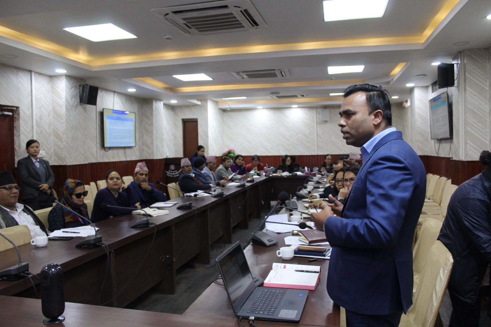 आ. व. २०८२/८३ को दोस्रो त्रैमासिक समीक्षा तथा मन्त्रालय स्तरीय विकास समस्या समाधान समिति (MDAC) को बैठक।