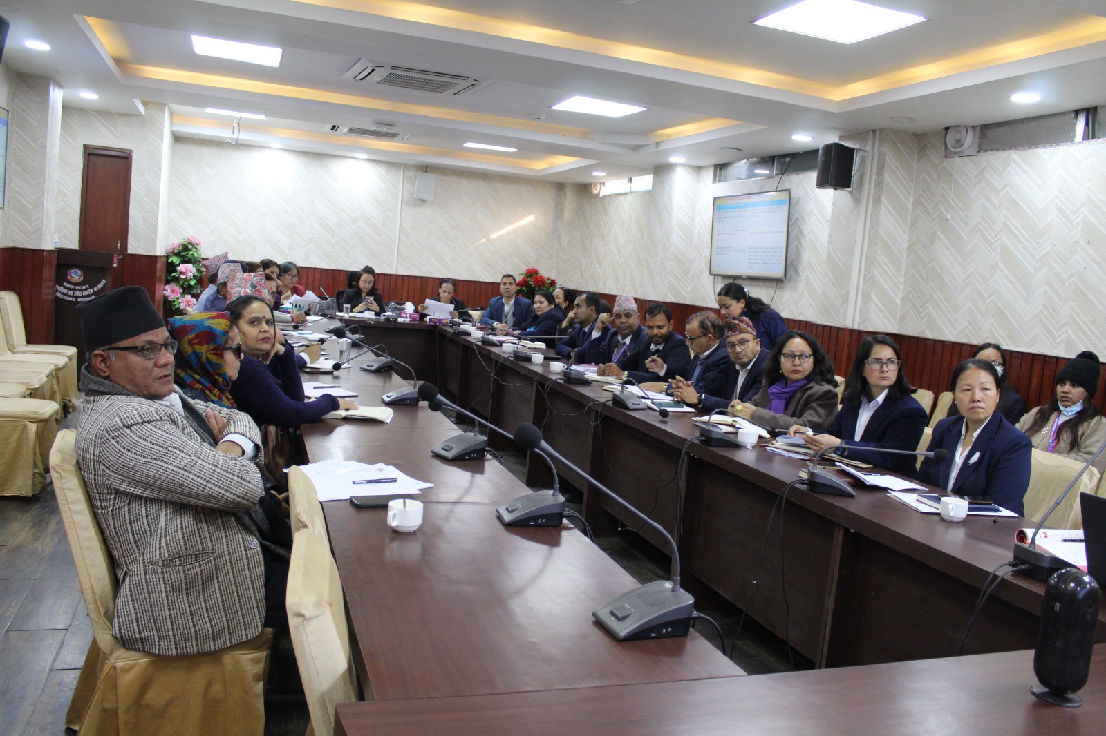 आ. व. २०८२/८३ को दोस्रो त्रैमासिक समीक्षा तथा मन्त्रालय स्तरीय विकास समस्या समाधान समिति (MDAC) को बैठक।