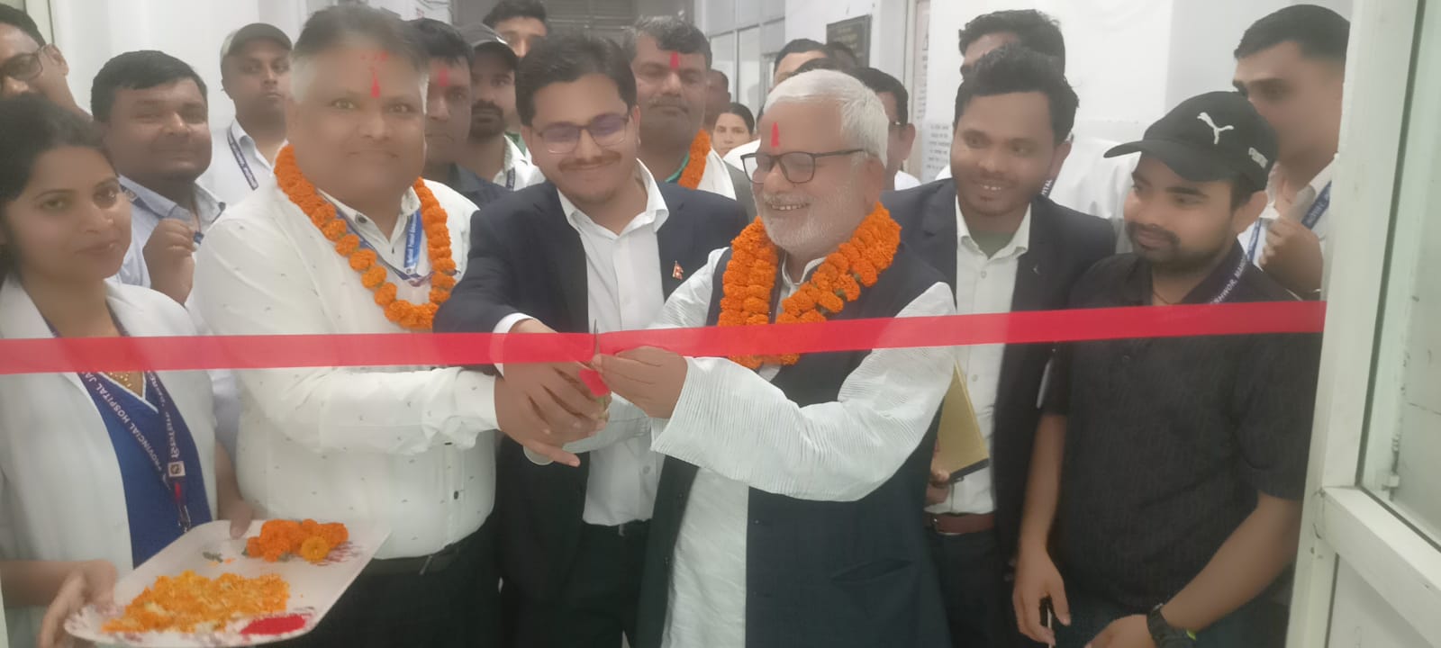 प्रादेशिक अस्पताल जलेश्वरमा नवनिर्मित डाइलाइसिस युनिट (Dialysis Unit) को समुद्घाटन