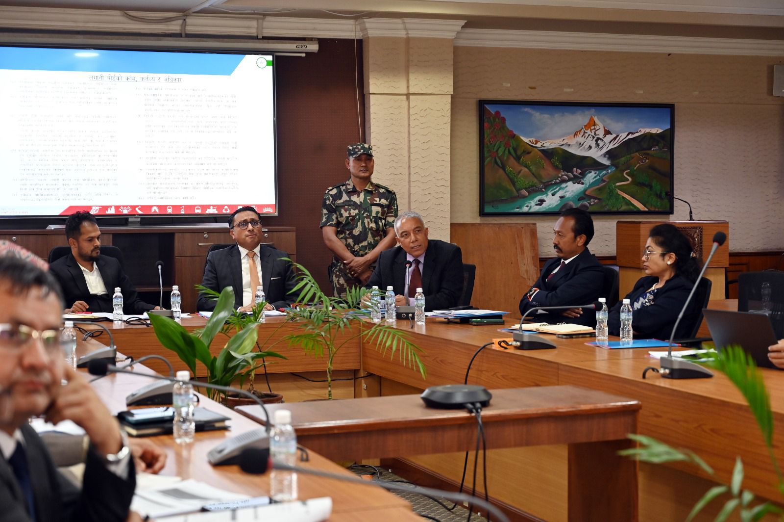 अनुगमन तथा सहजीकरण समितिको १३औं बैठक