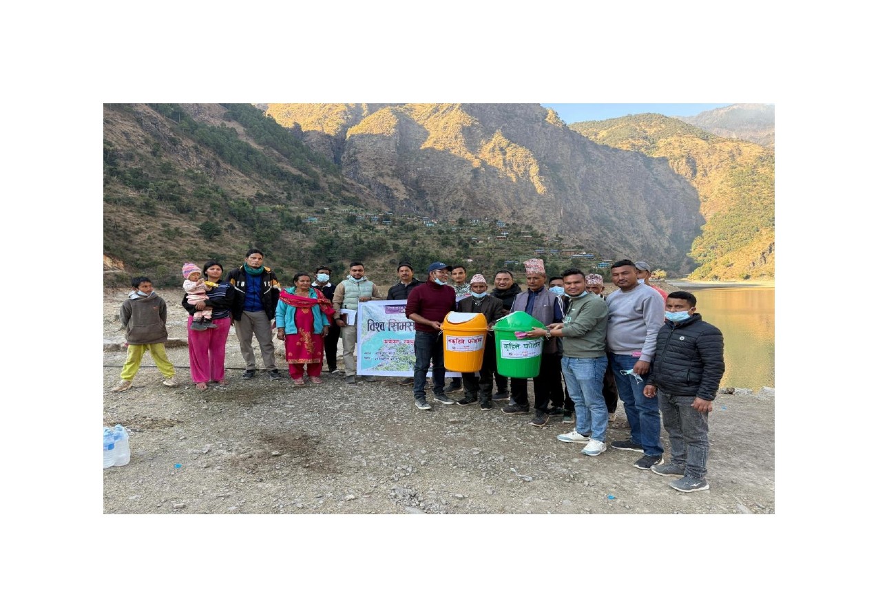 बिश्व सिमसार दिवसको अवसरमा स्यार्पूदह सरसफाइ