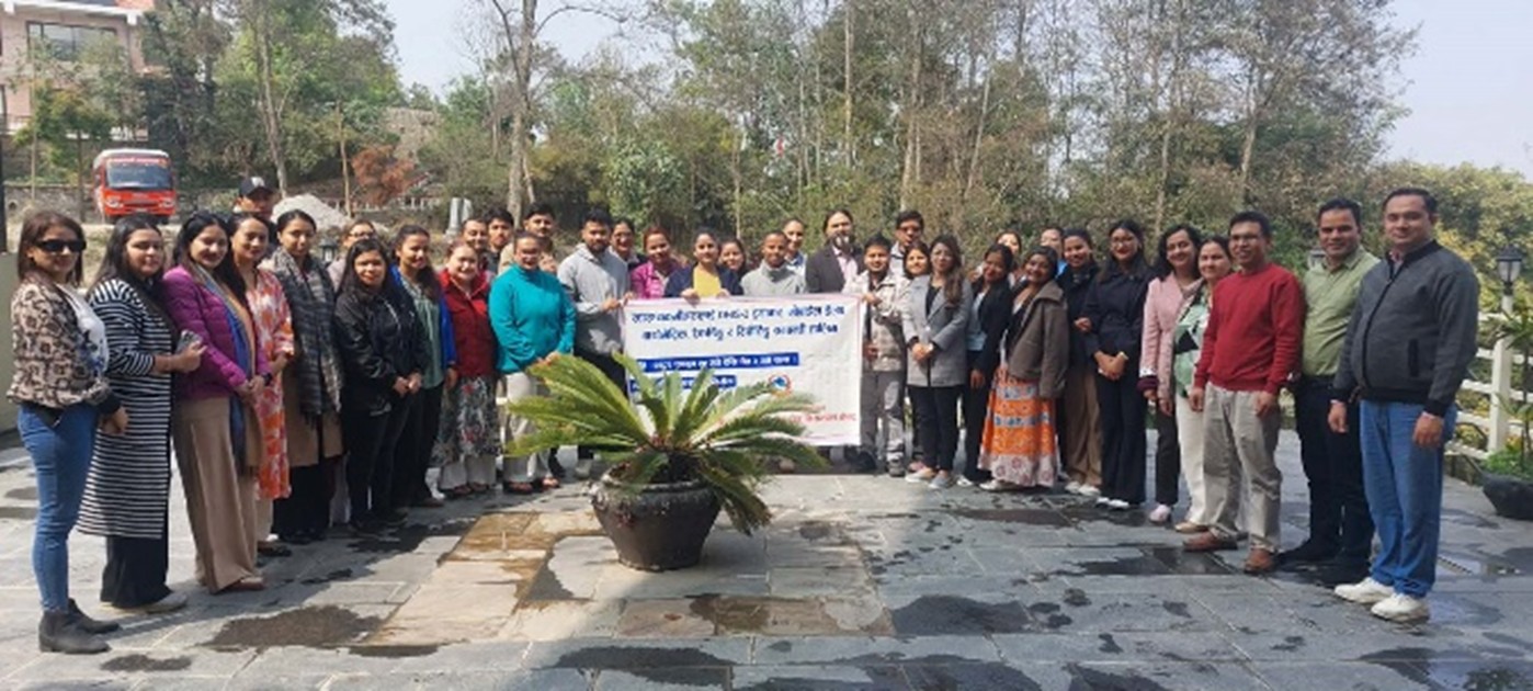 DHIS-2 Tracker Recording and Reporting along with PAMS-V2 Training-Bagmati Province-Dhulikhel