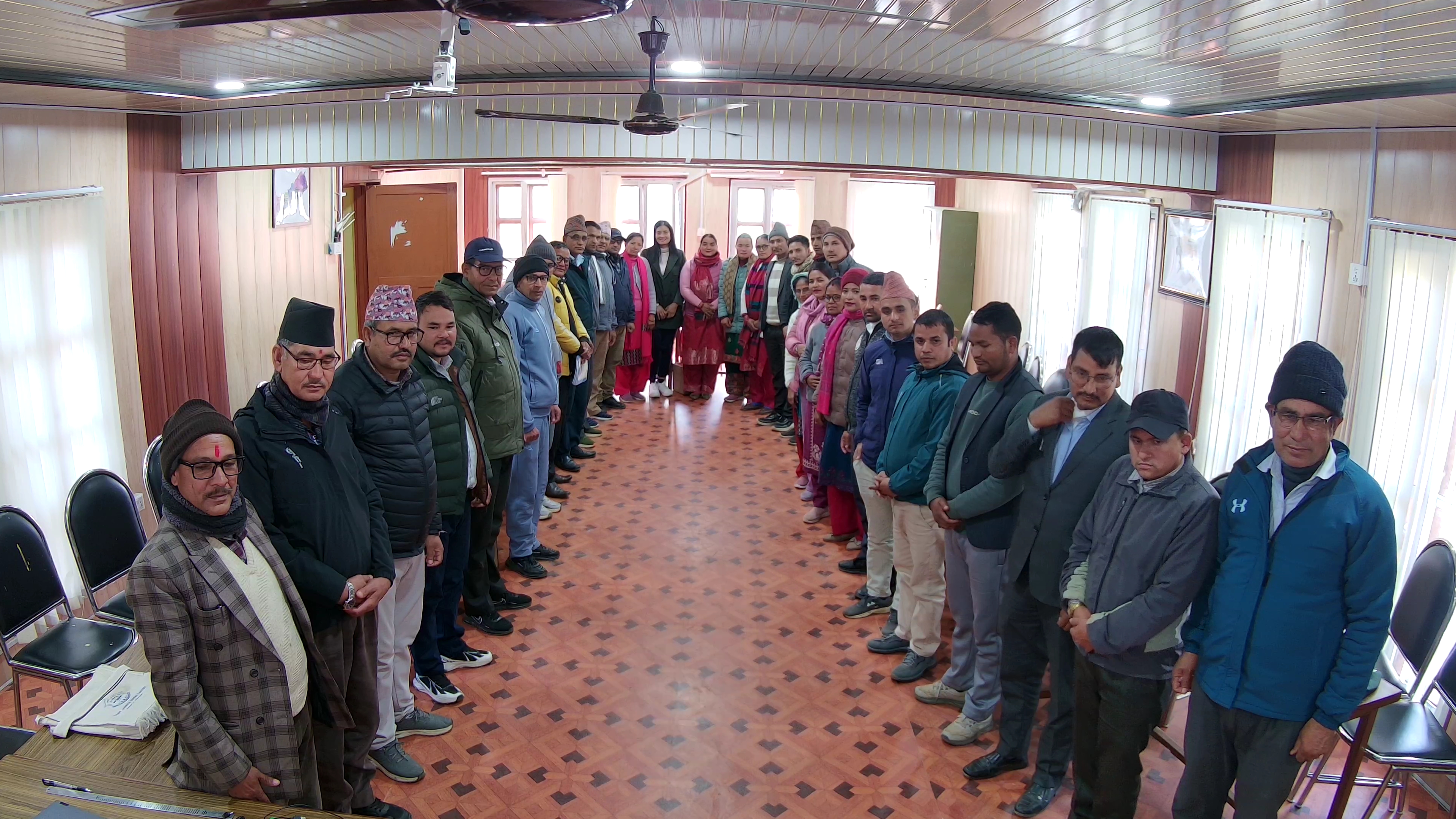 शिक्षक पेसागत विकास प्रारुप, २०८० अनुसार आधारभूत तह (१-५) को एक महिने प्रमाणीकरण तालिम कार्यशालाका सहभागीहरु (मिति २०८२।०८।१२ देखि मिति २०८२।०८।२६ गतेसम्म - डोटी जिल्ला)