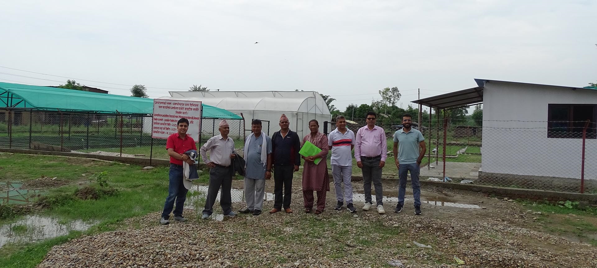 During field Observation - Forest Nursery, Dhakeri Banke