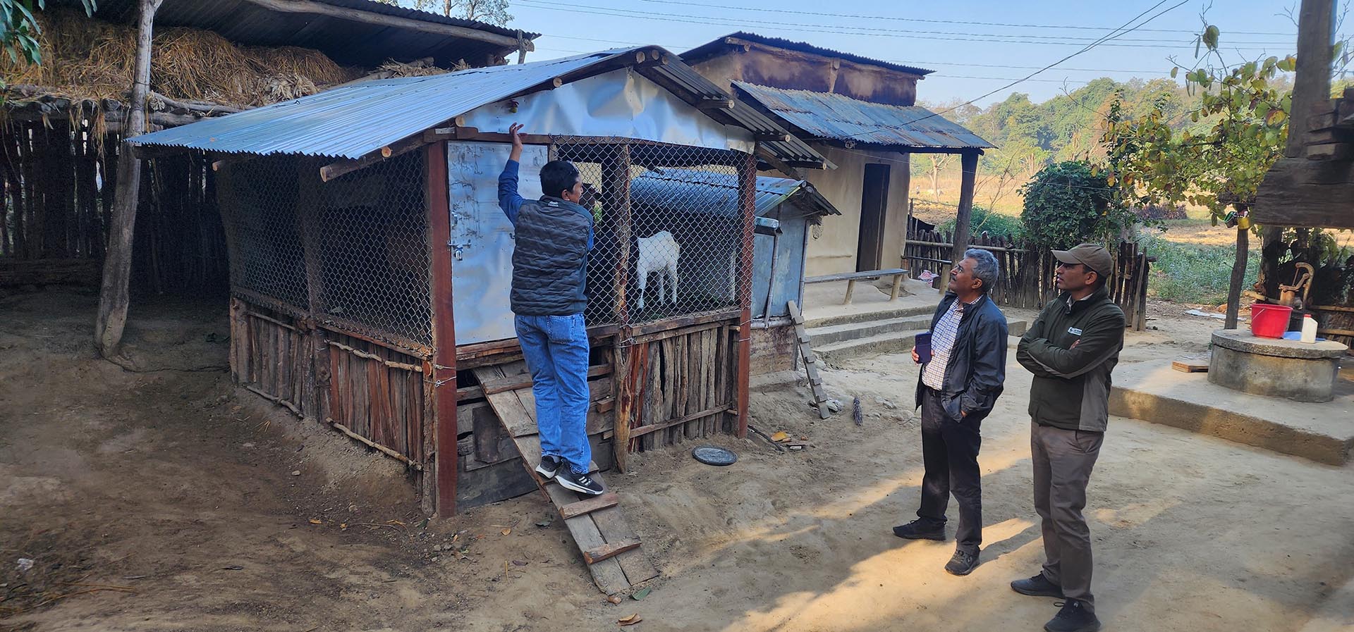 Monitoring visit by WWF-GEF, BaNP