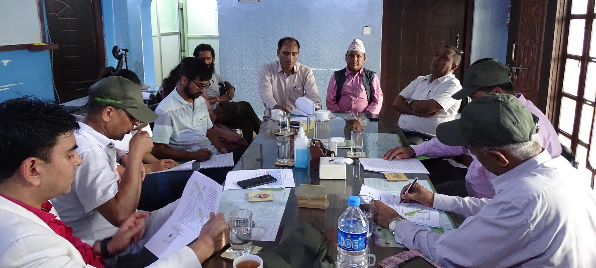 Interaction with Local government (Rapti sonari RM, Banke) by MoF officials