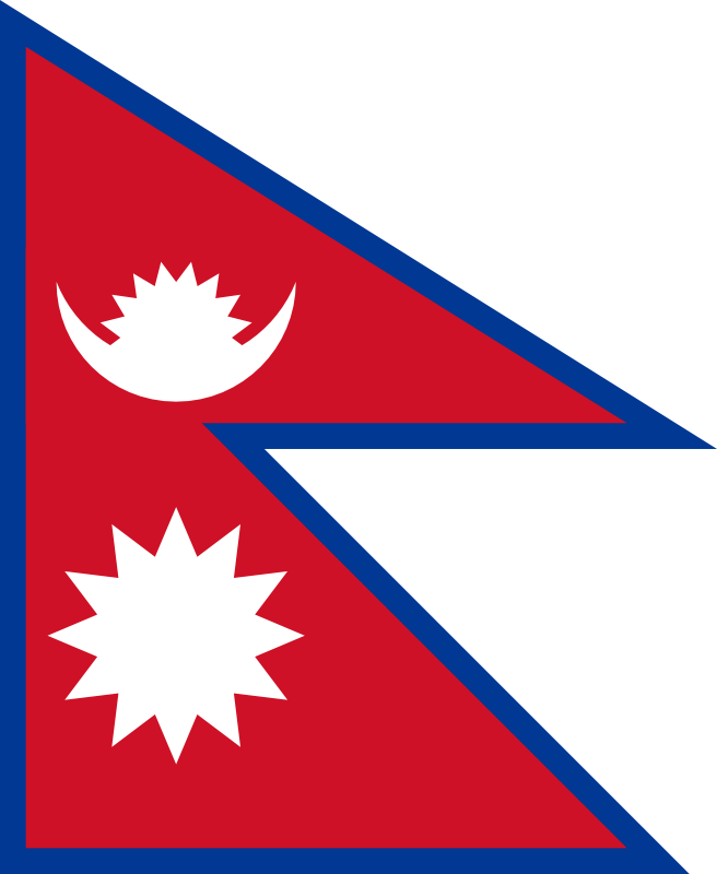animated nepal flag