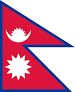 animated nepal flag