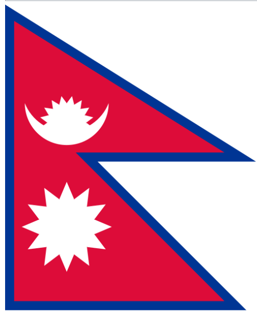 animated nepal flag