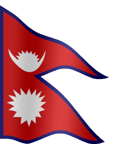 animated nepal flag