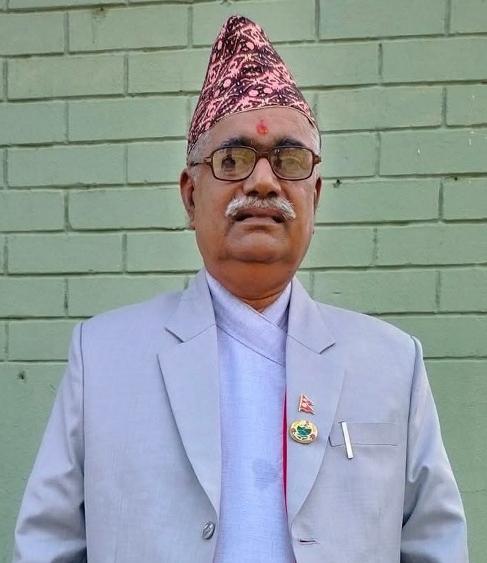 मा. मन्त्री रामप्रसाद महतो